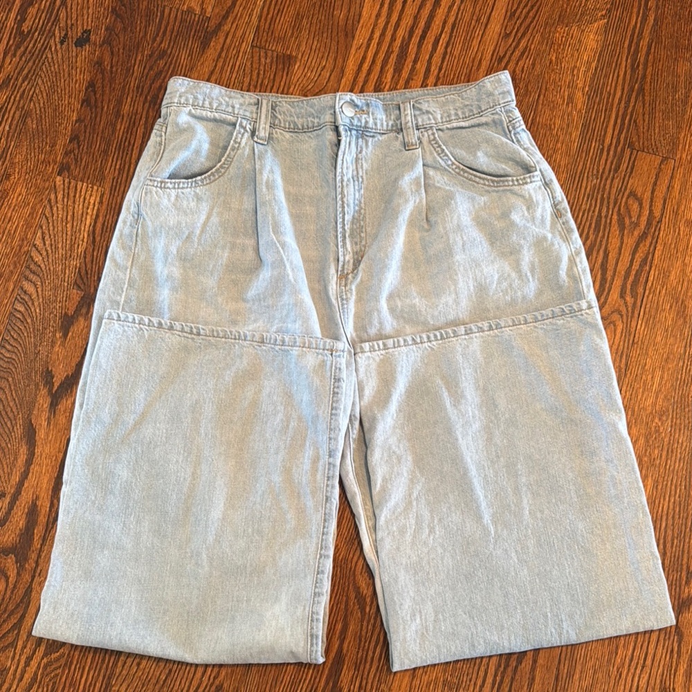 Joe's Jeans Light Blue Wide Leg Jeans